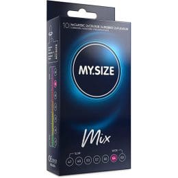 MY SIZE - MIX CONDOMS 64 MM 10 UNITS